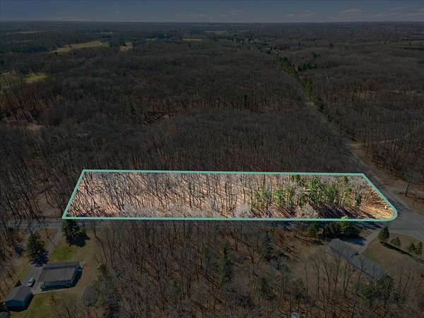 20 Acres of Recreational Land for Sale in Cedar Springs, Michigan