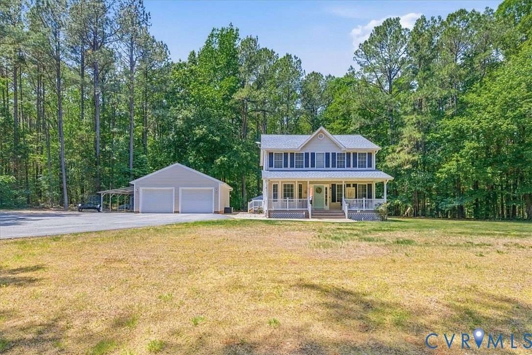 5 Acres of Land with Home for Sale in Dinwiddie, Virginia