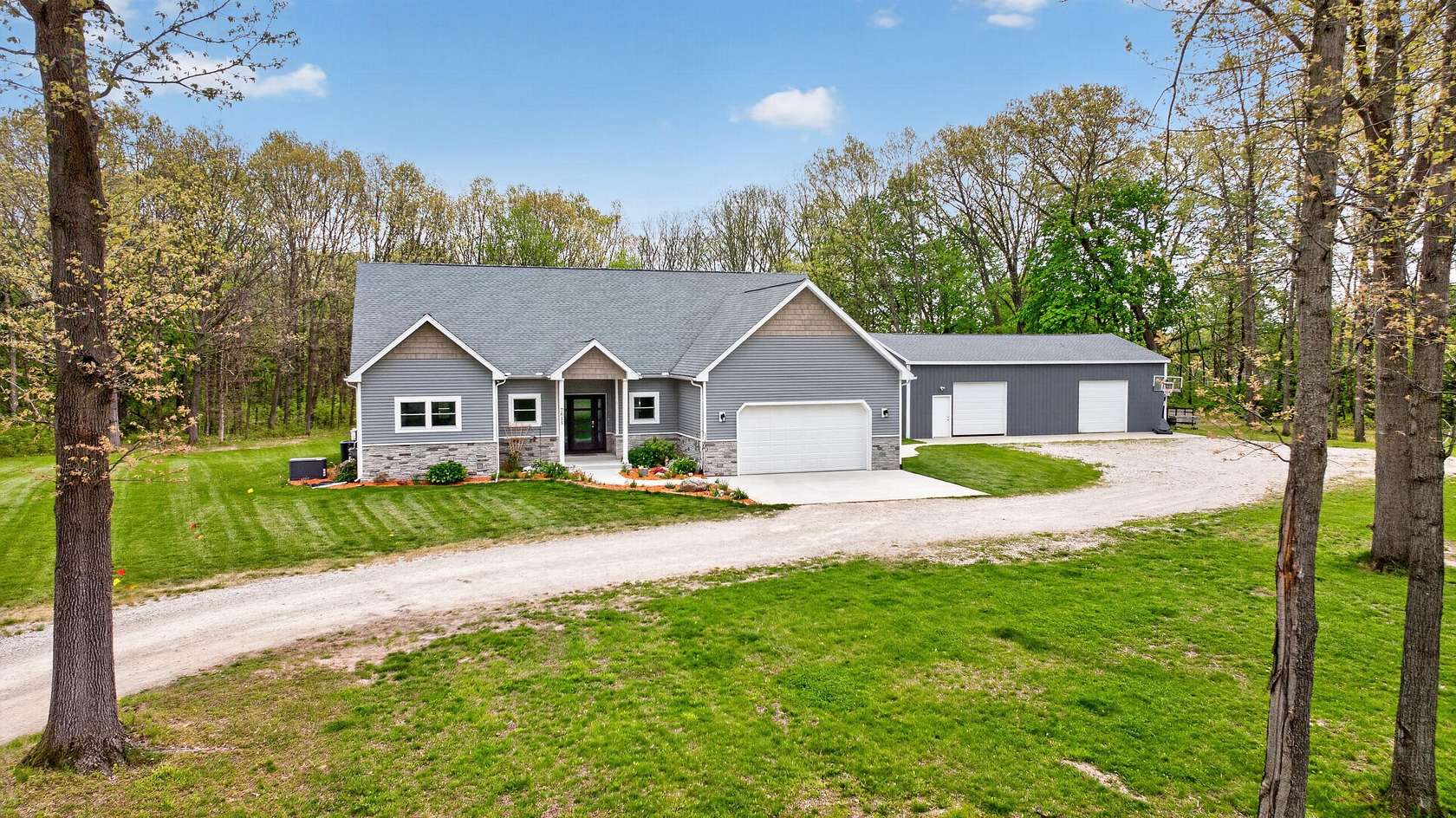 24 Acres of Recreational Land with Home for Sale in Jackson, Michigan