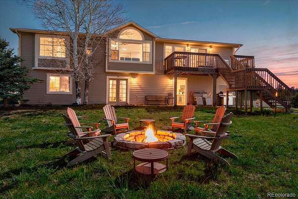5 Acres of Land with Home for Sale in Colorado Springs, Colorado