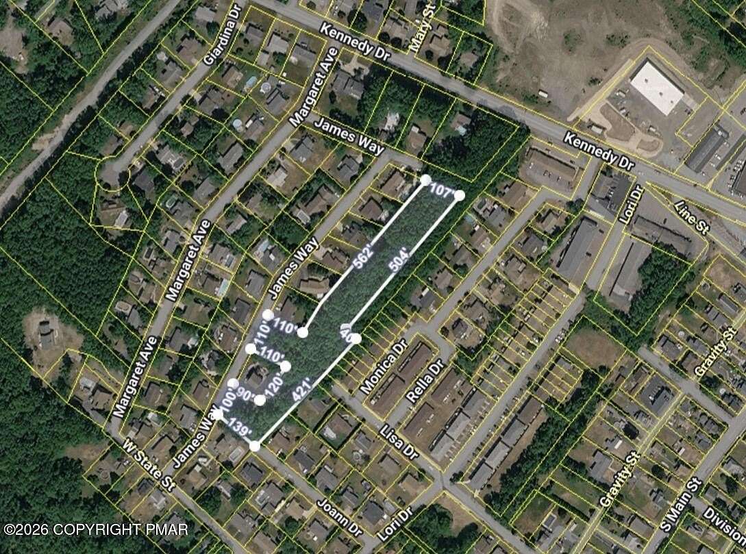 2.2 Acres of Residential Land for Sale in Archbald, Pennsylvania