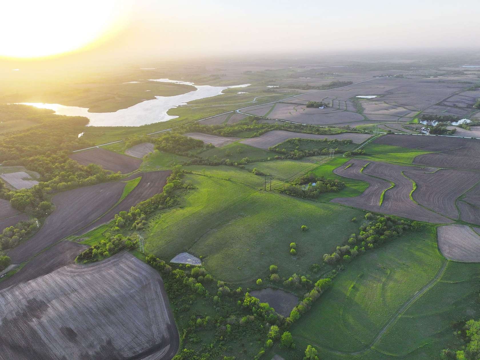 96.9 Acres of Land for Sale in Van Meter, Iowa
