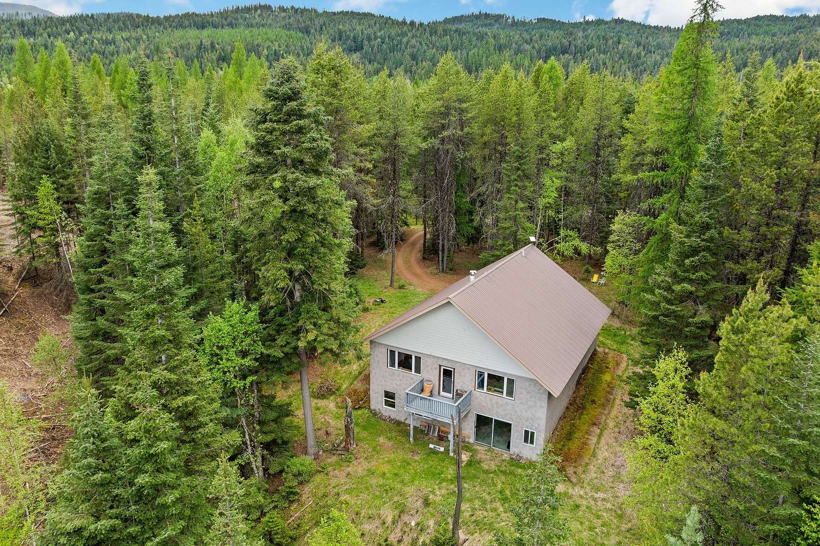 6 Acres of Land with Home for Sale in Bigfork, Montana
