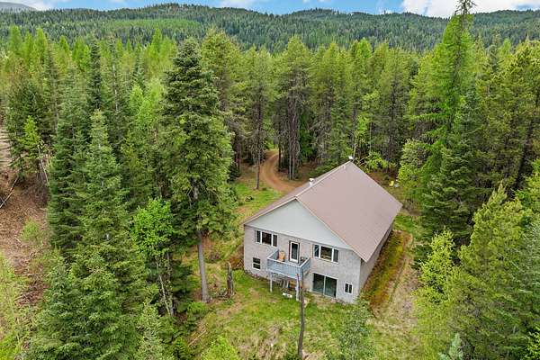 6 Acres of Land with Home for Sale in Bigfork, Montana