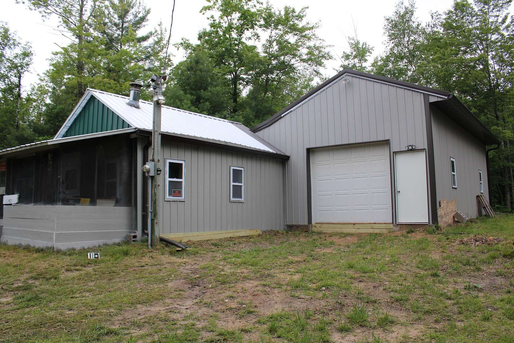 60 Acres of Recreational Land with Home for Sale in Gladwin, Michigan