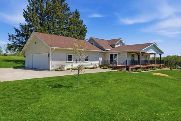 40 Acres of Land with Home for Sale in Rice Lake, Wisconsin