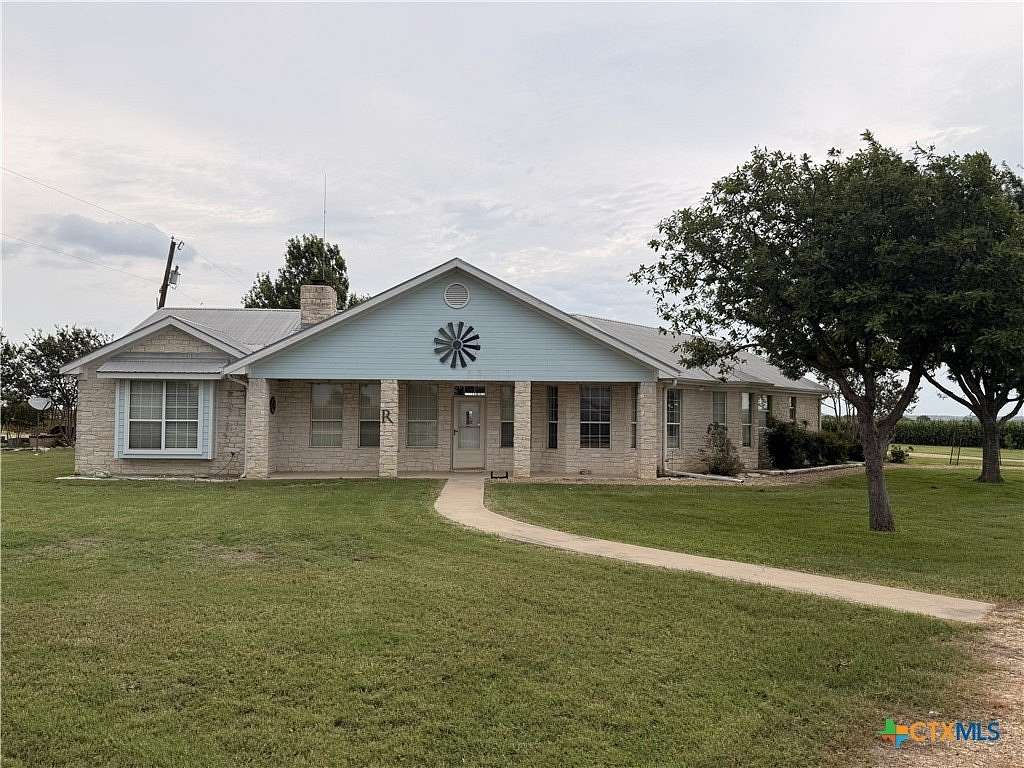 1.55 Acres of Land with Home for Lease in Coupland, Texas