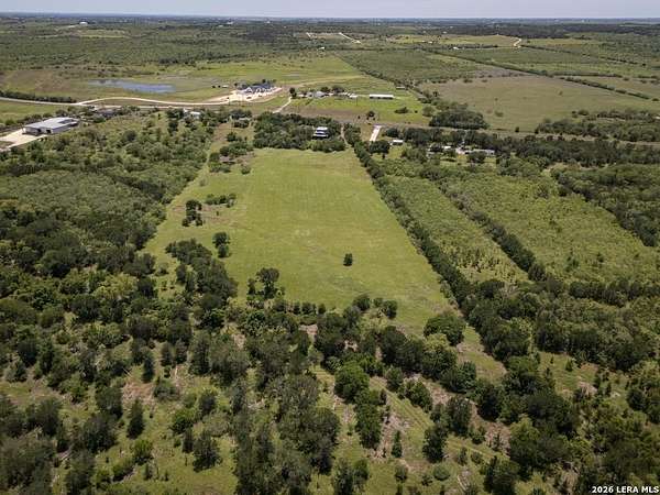9.3 Acres of Land with Home for Sale in Seguin, Texas