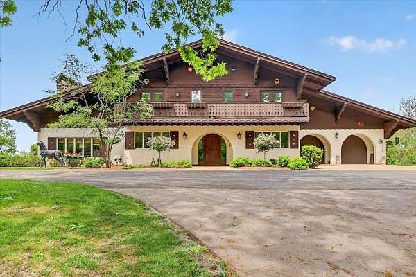 15 Acres of Land with Home for Sale in Janesville, Wisconsin