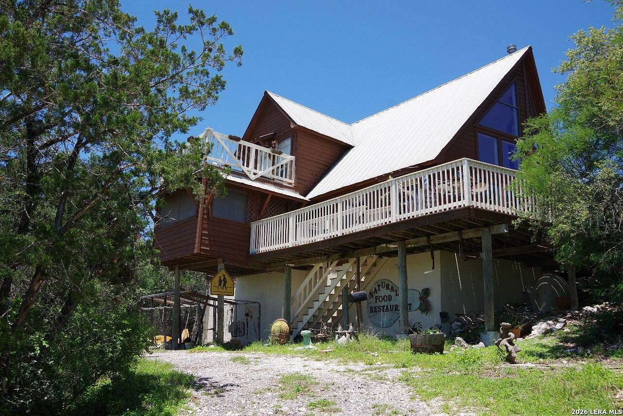10 Acres of Land with Home for Sale in Hondo, Texas