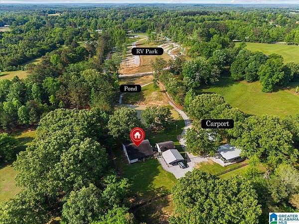 9.8 Acres of Commercial Land for Sale in Double Springs, Alabama