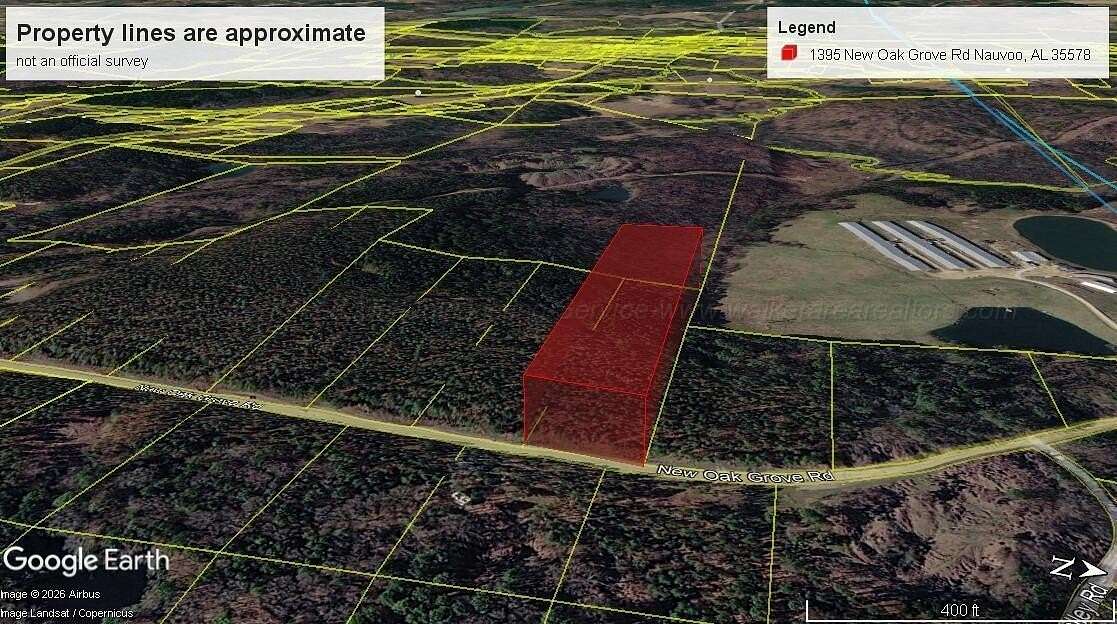 4.5 Acres of Residential Land for Sale in Nauvoo, Alabama
