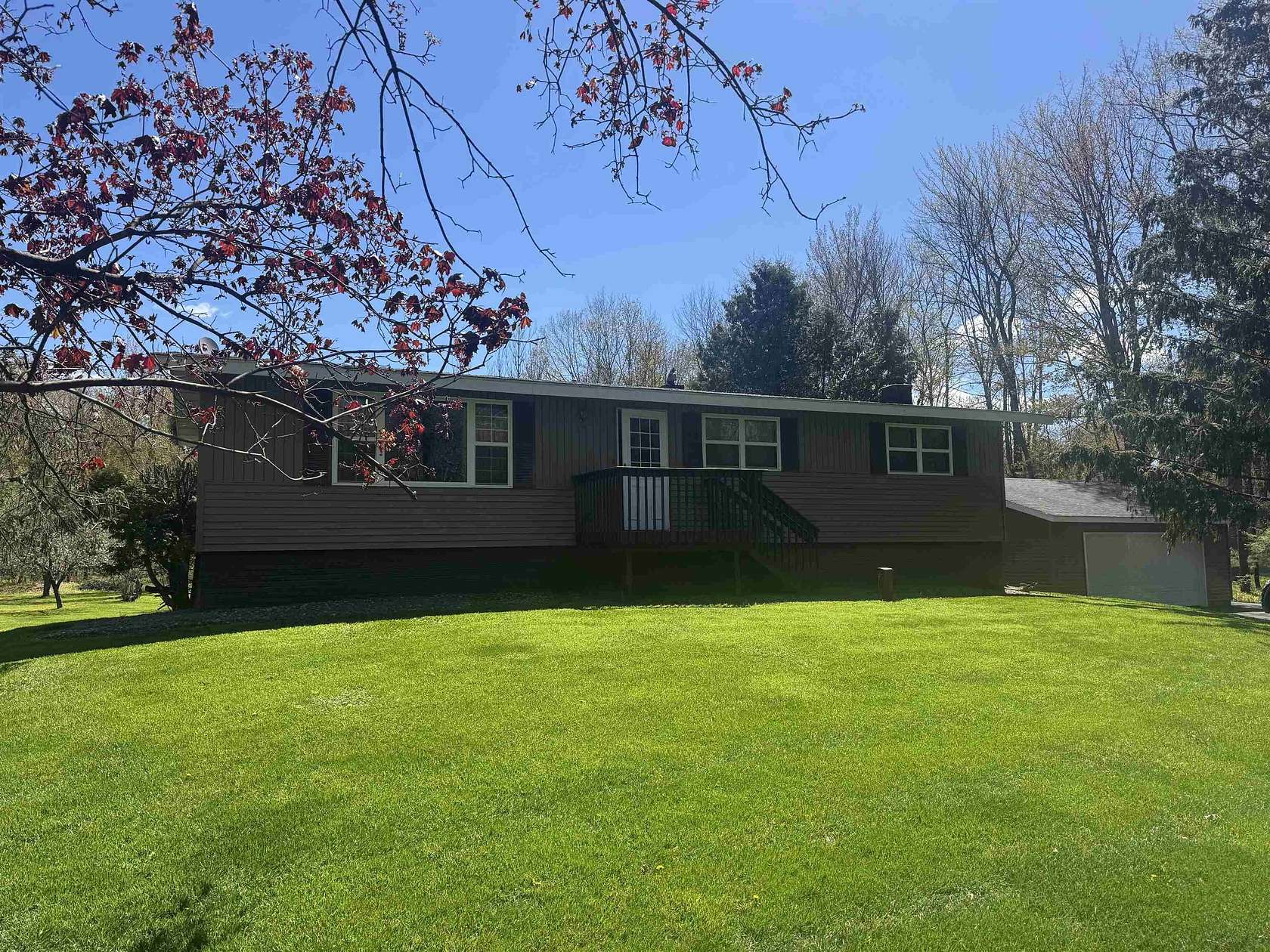 7 Acres of Land with Home for Sale in Rudolph, Wisconsin