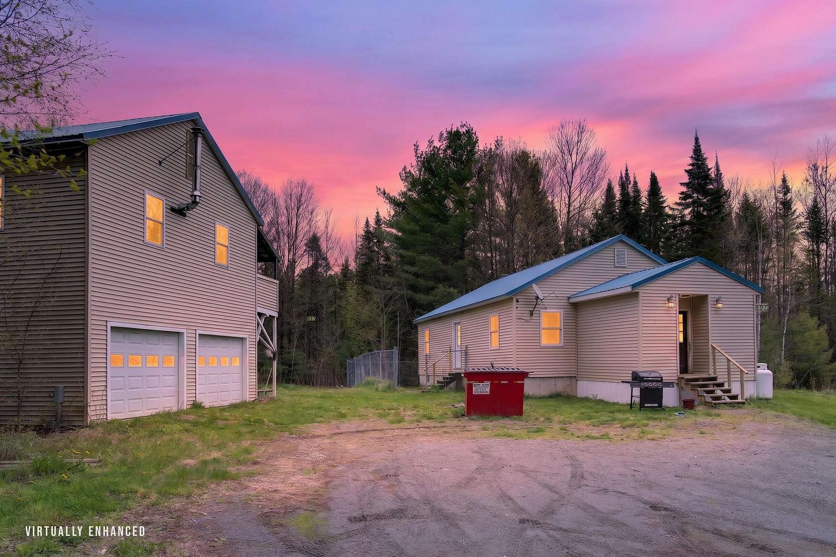 5.2 Acres of Land with Home for Sale in Canaan, Maine