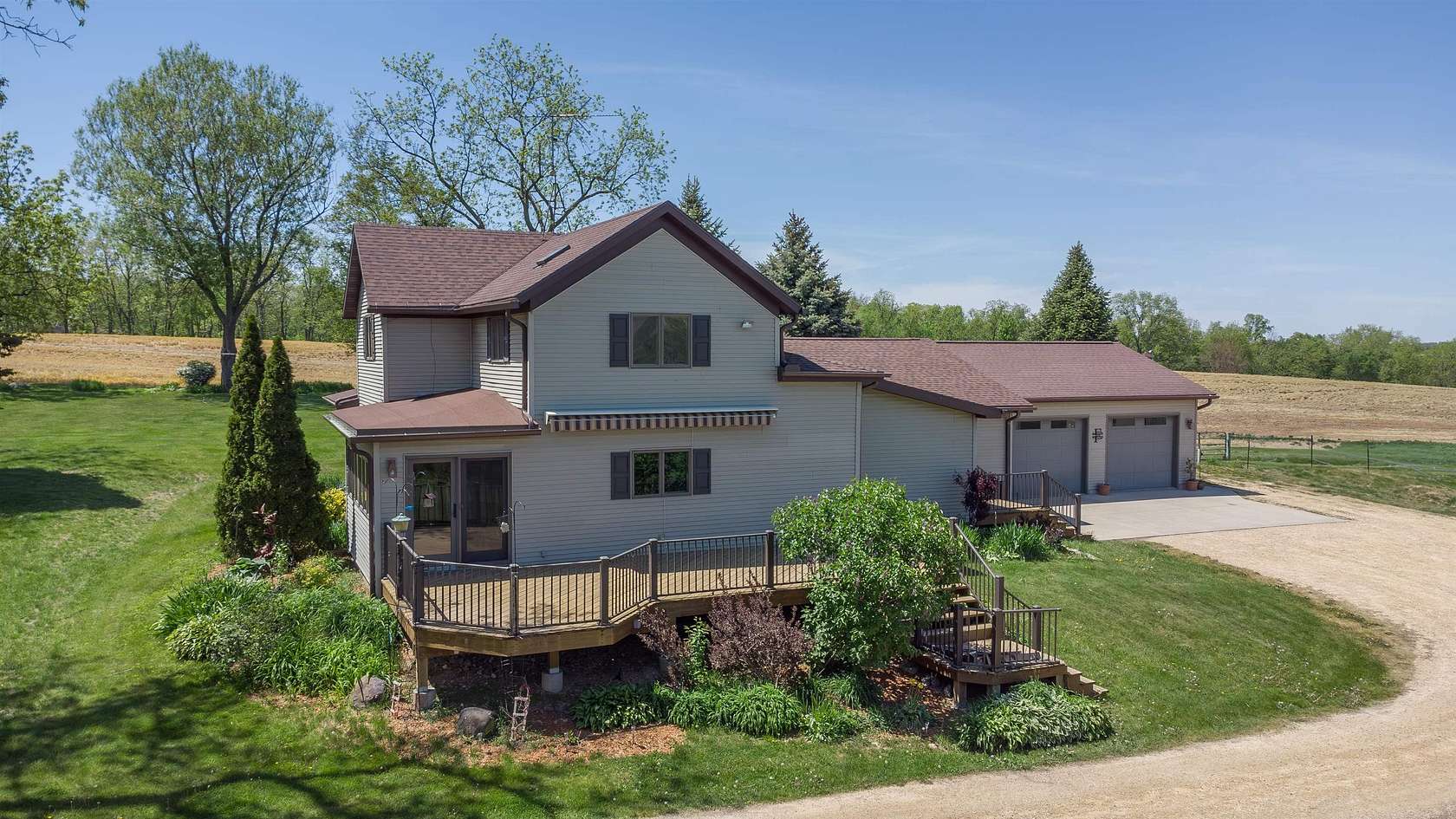 5 Acres of Land with Home for Sale in Shannon, Illinois