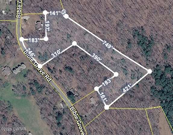 4.1 Acres of Land for Sale in Lexington, Tennessee