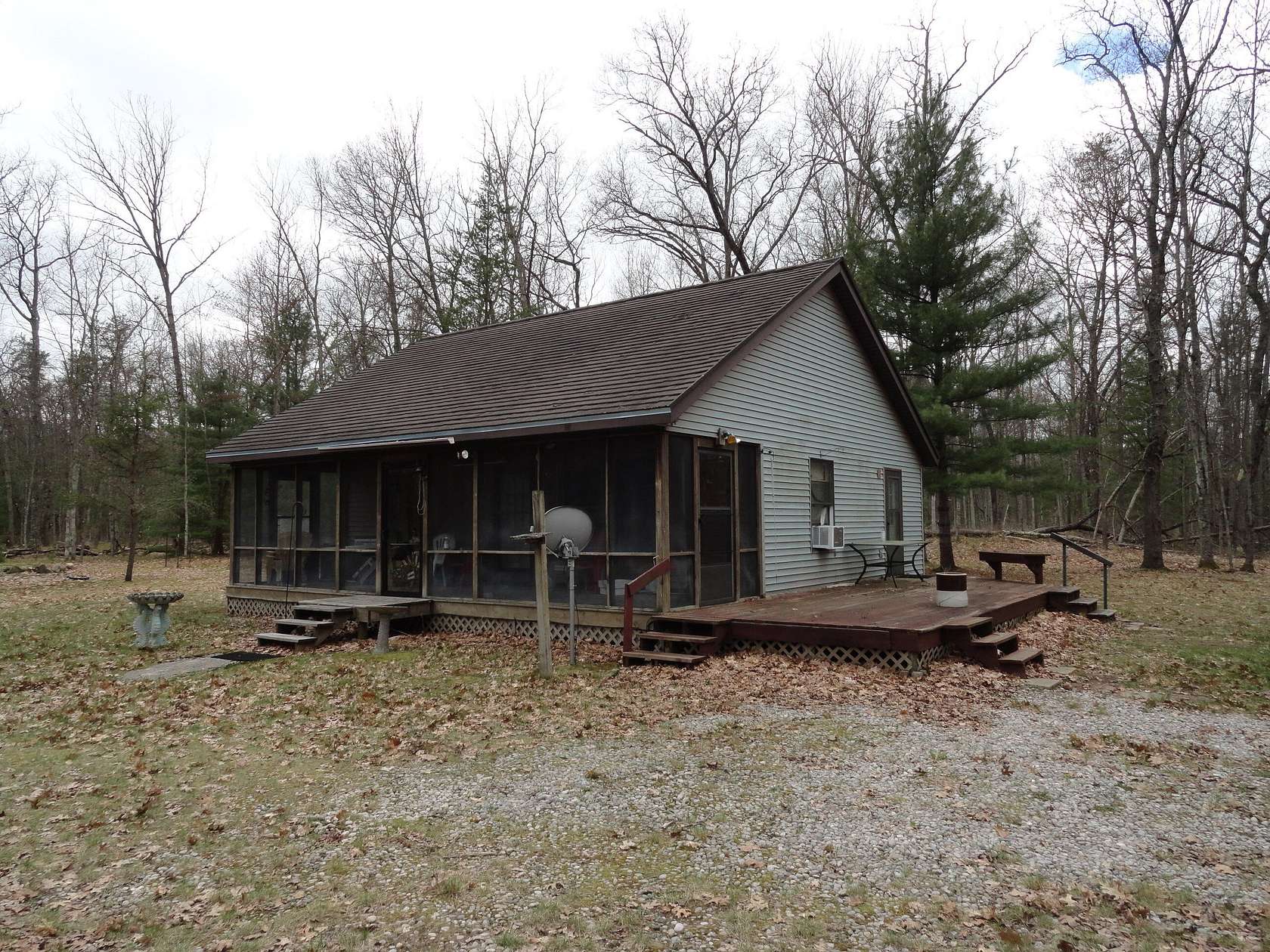 25 Acres of Recreational Land with Home for Sale in Manistee, Michigan