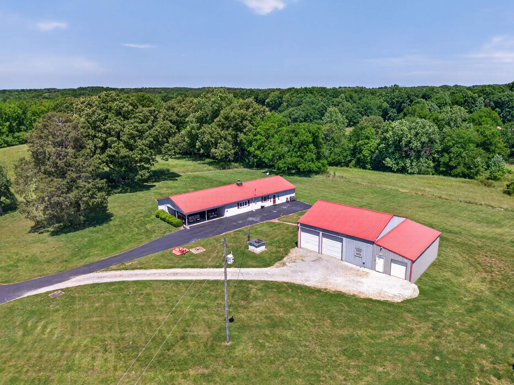 45 Acres of Land with Home for Sale in Taft, Tennessee