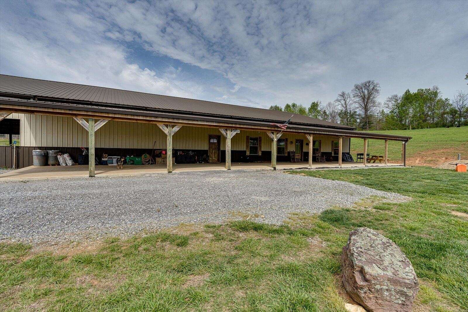 43 Acres of Agricultural Land with Home for Sale in Tellico Plains, Tennessee