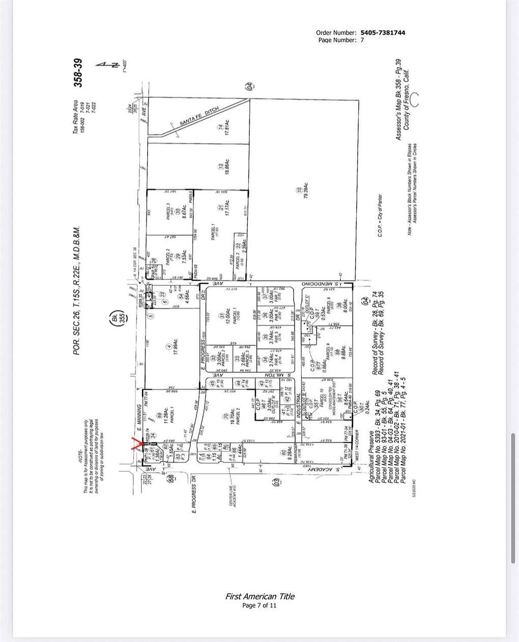 0.1 Acres of Commercial Land for Sale in Parlier, California