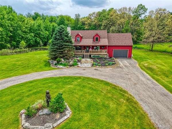 10 Acres of Land with Home for Sale in Deerfield Township, Michigan