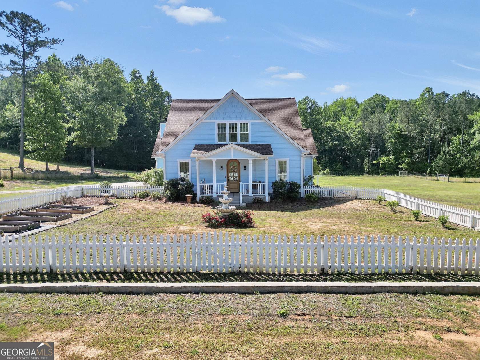 7.76 Acres of Land with Home for Sale in Flovilla, Georgia