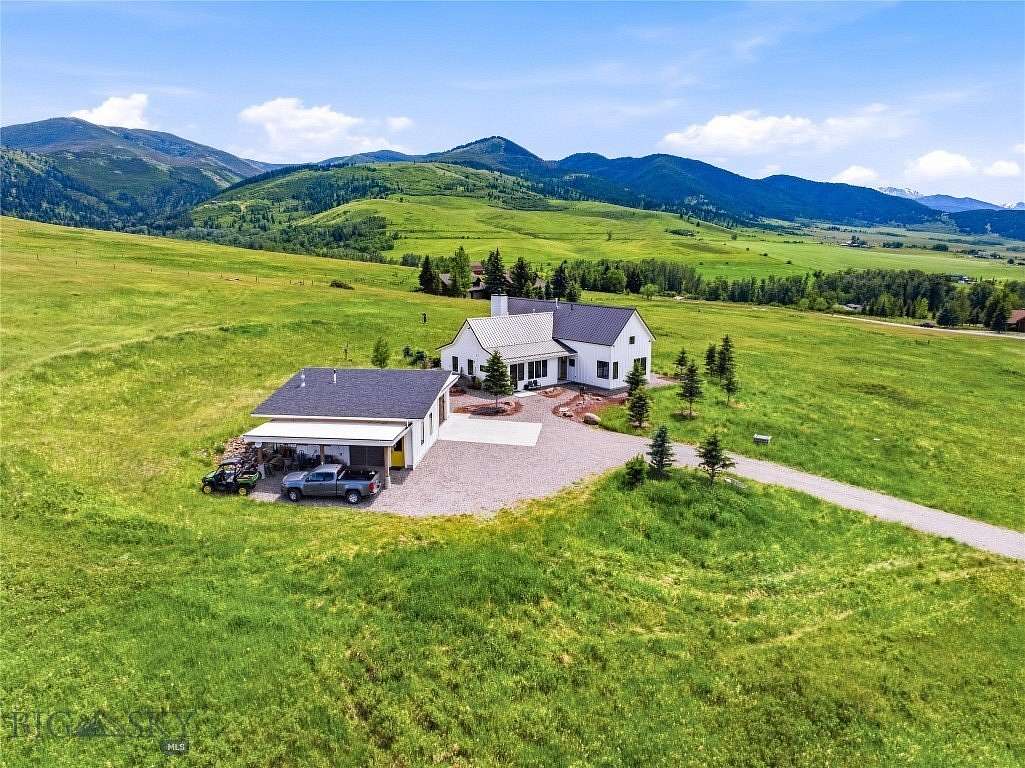 11 Acres of Land with Home for Sale in Gallatin Gateway, Montana