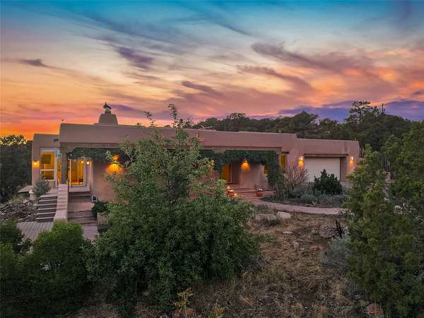1.85 Acres of Land with Home for Sale in Santa Fe, New Mexico