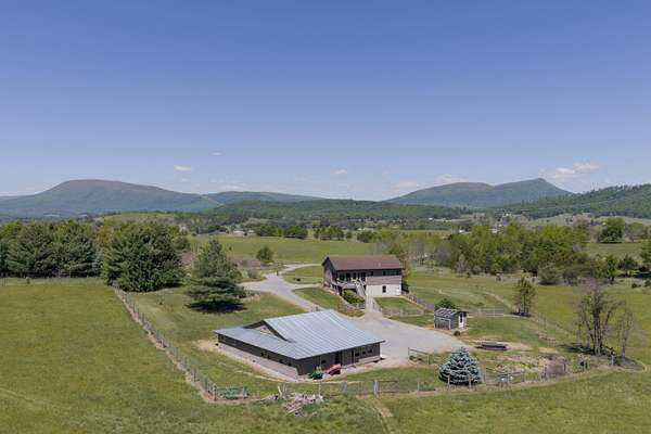 9.23 Acres of Land with Home for Sale in Rockbridge Baths, Virginia