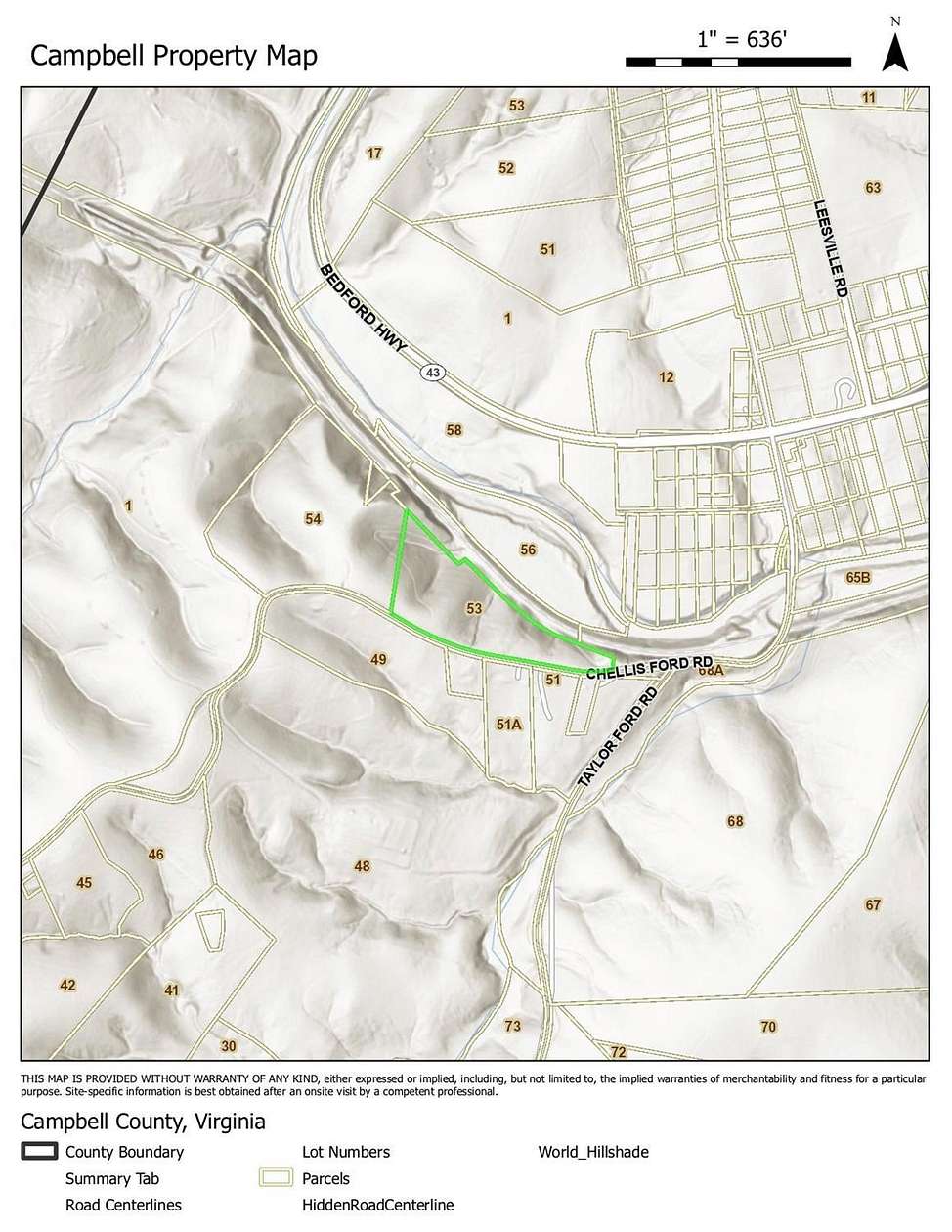 10 Acres of Residential Land for Sale in Lynch Station, Virginia