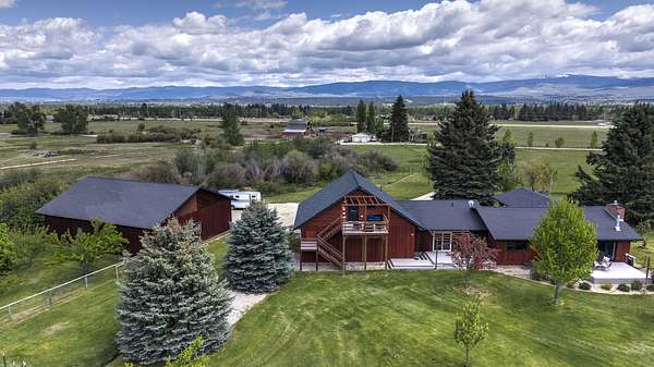 10.3 Acres of Land with Home for Sale in Victor, Montana