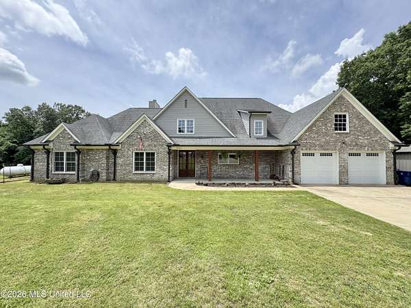 2.26 Acres of Land with Home for Sale in Nesbit, Mississippi