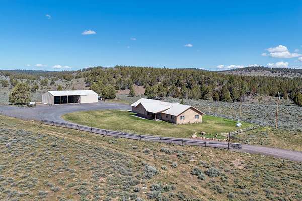 811 Acres of Agricultural Land with Home for Sale in Hines, Oregon