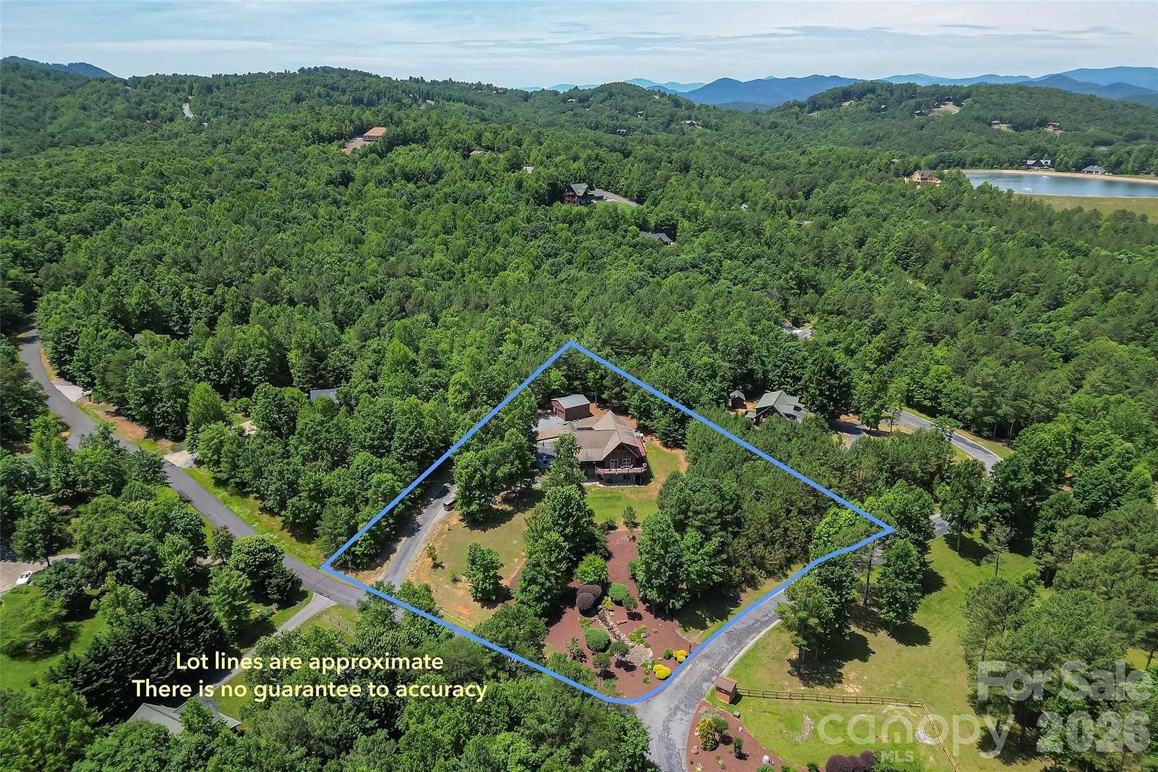 1.6 Acres of Land with Home for Sale in Nebo, North Carolina