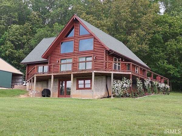 9.49 Acres of Land with Home for Sale in French Lick, Indiana