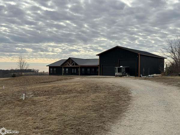 12 Acres of Land with Home for Sale in Leon, Iowa