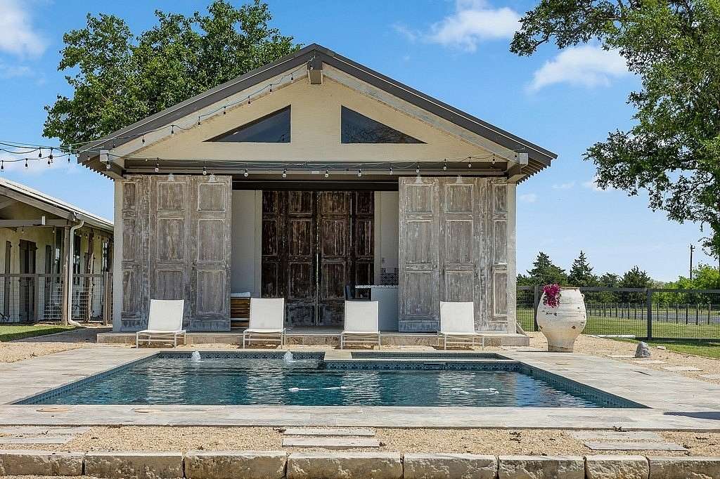 10 Acres of Land with Home for Sale in Round Top, Texas