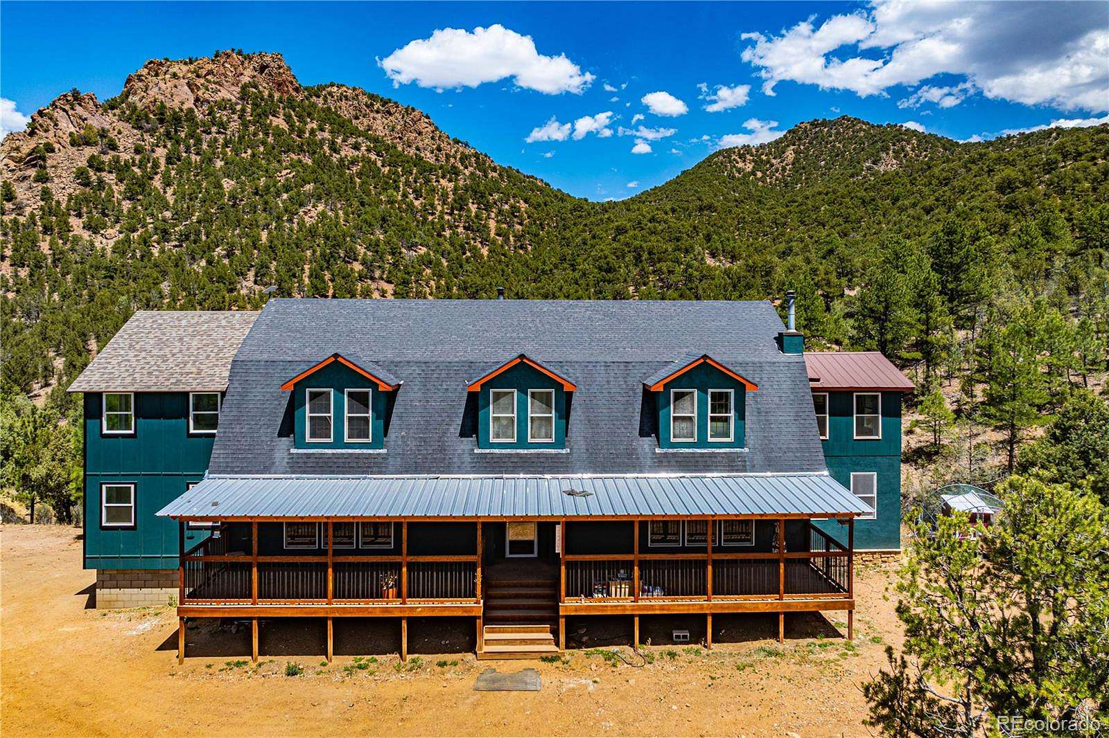 20 Acres of Recreational Land with Home for Sale in Cotopaxi, Colorado