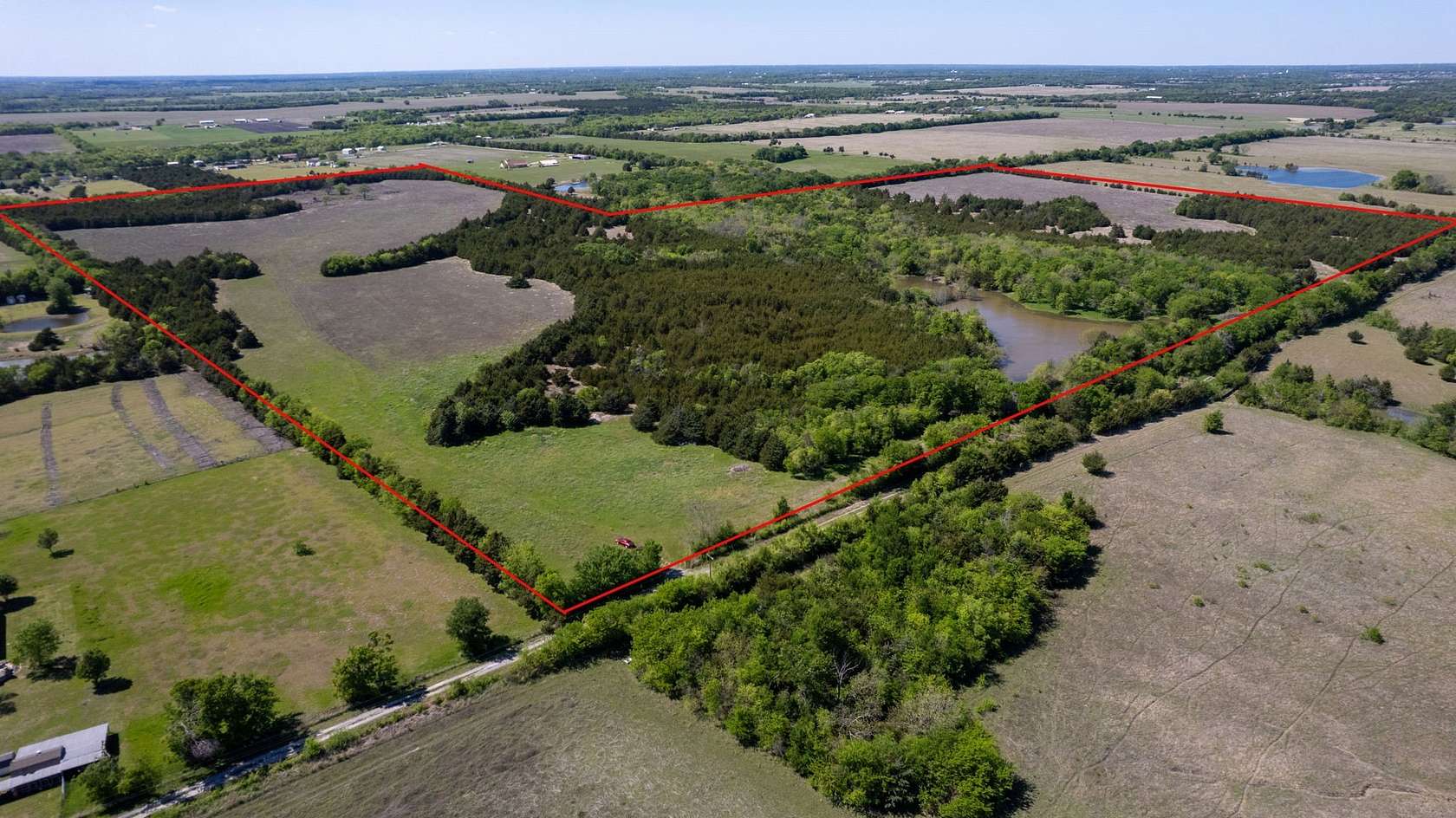 102 Acres of Land for Sale in Blue Ridge, Texas