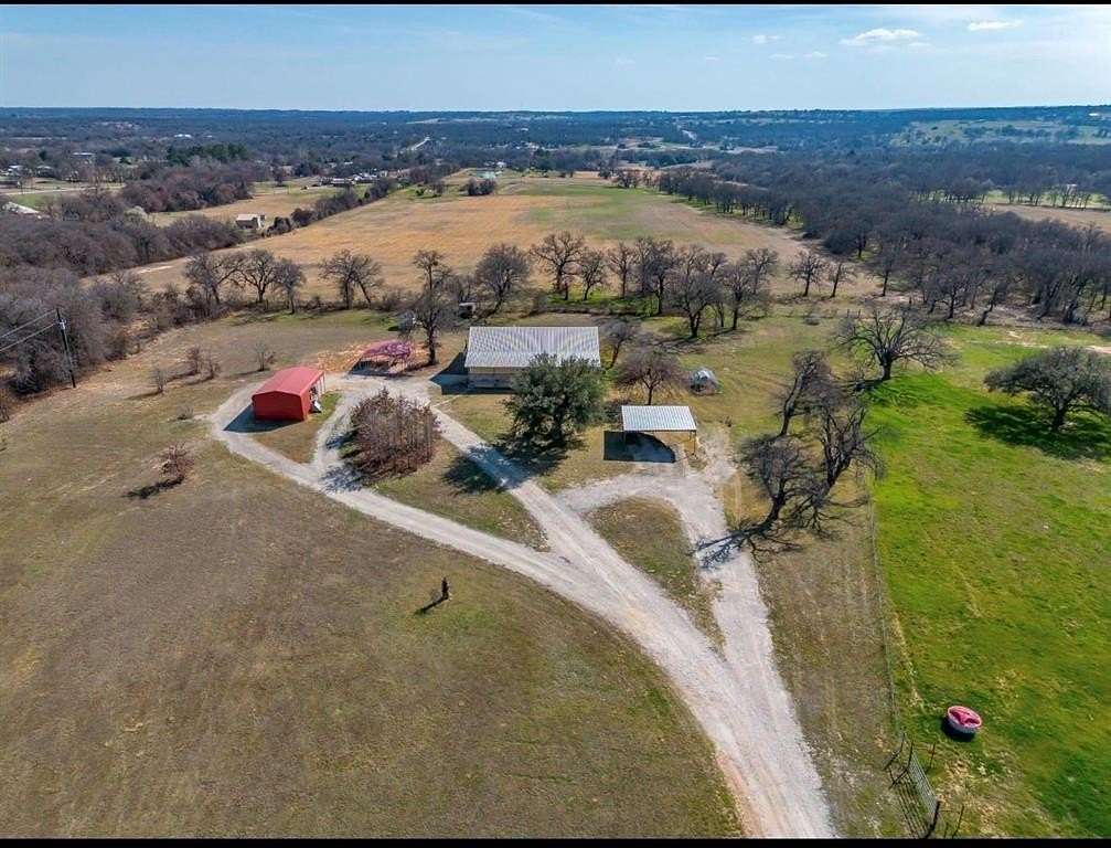 3.25 Acres of Land with Home for Sale in Poolville, Texas
