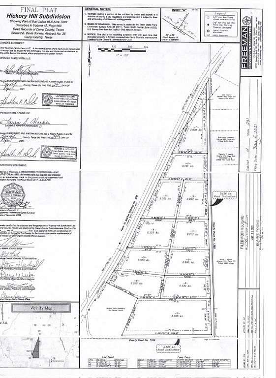 6 Acres of Residential Land for Sale in Pittsburg, Texas