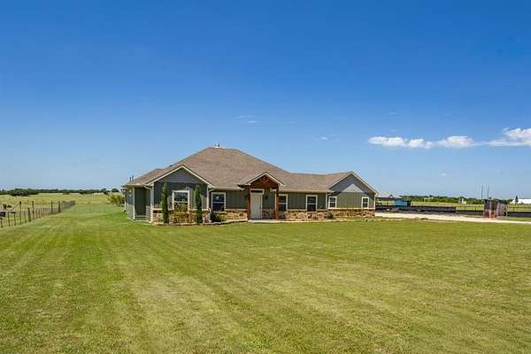 3.17 Acres of Land with Home for Sale in Ponder, Texas