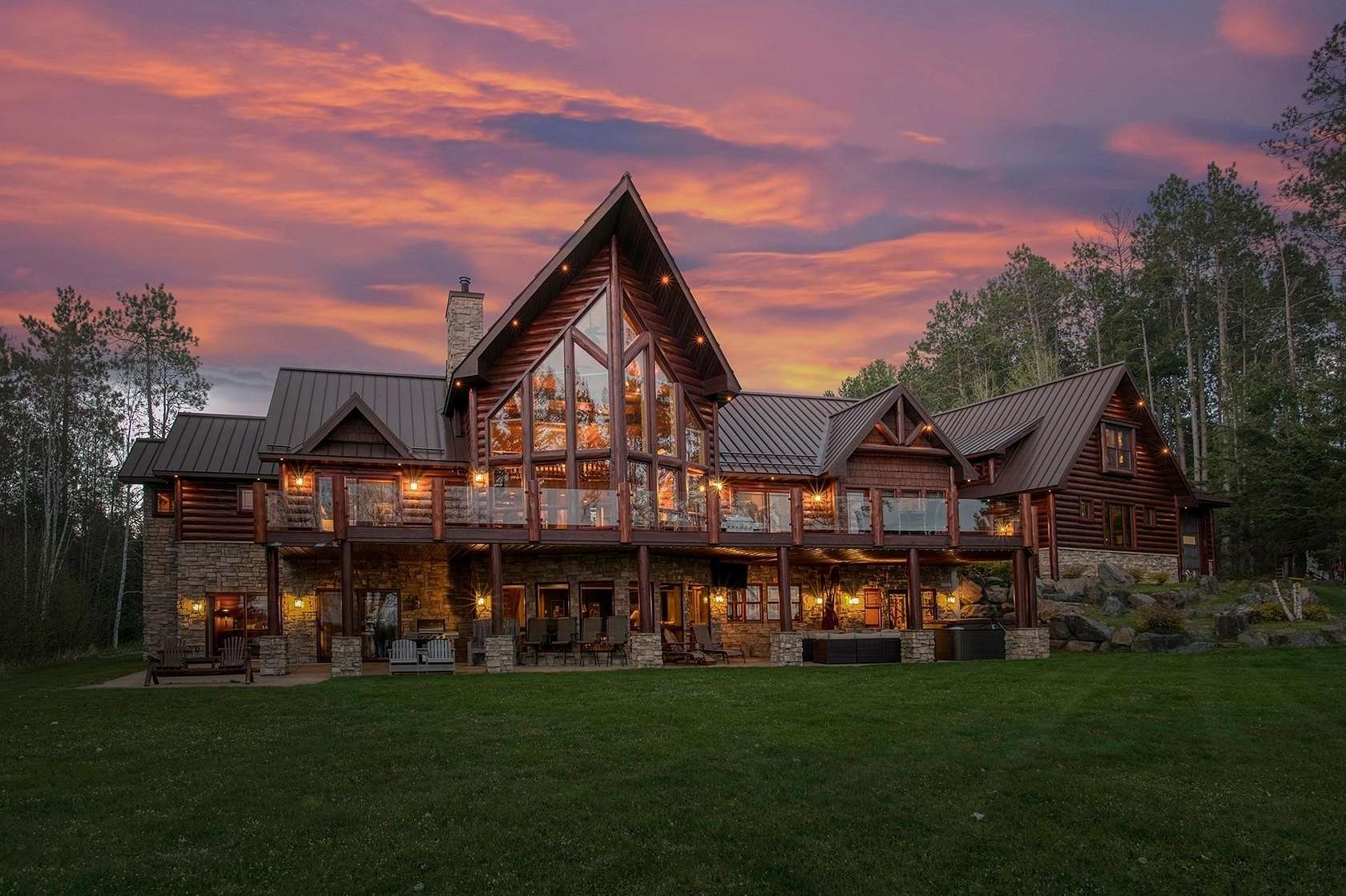 3.4 Acres of Land with Home for Sale in Three Lakes, Wisconsin