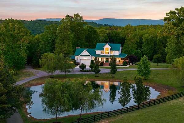 38.6 Acres of Agricultural Land with Home for Sale in Dunlap, Tennessee