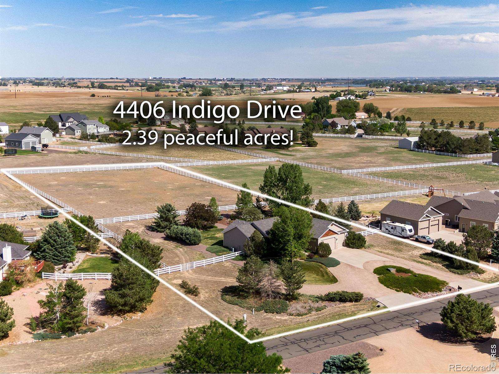 2.39 Acres of Land with Home for Sale in Severance, Colorado