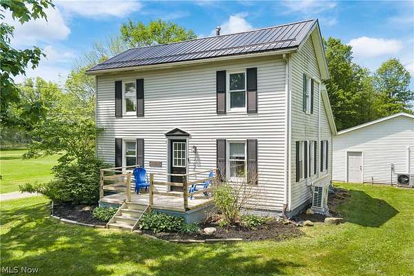 6.25 Acres of Land with Home for Sale in Deerfield, Ohio