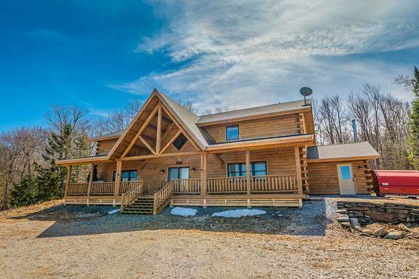 7.6 Acres of Land with Home for Sale in Searsburg, Vermont