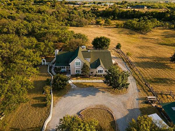 10 Acres of Land with Home for Sale in Henrietta, Texas