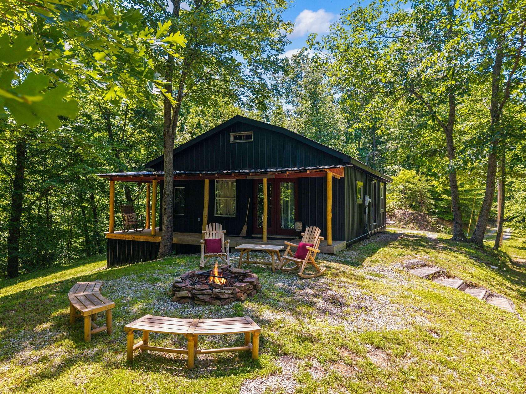 47.3 Acres of Recreational Land with Home for Sale in Booneville, Kentucky
