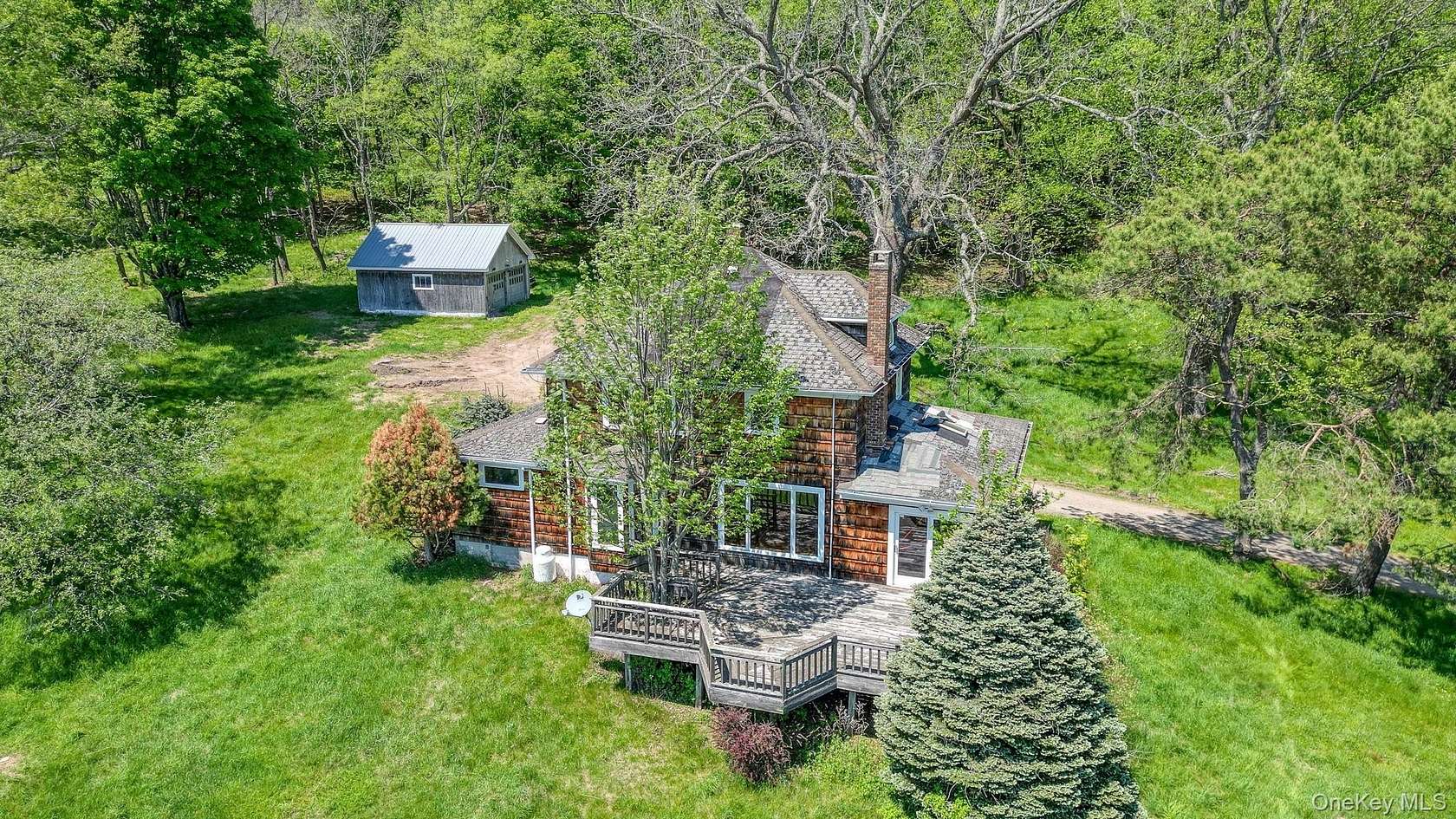 94.2 Acres of Land with Home for Sale in Swan Lake, New York